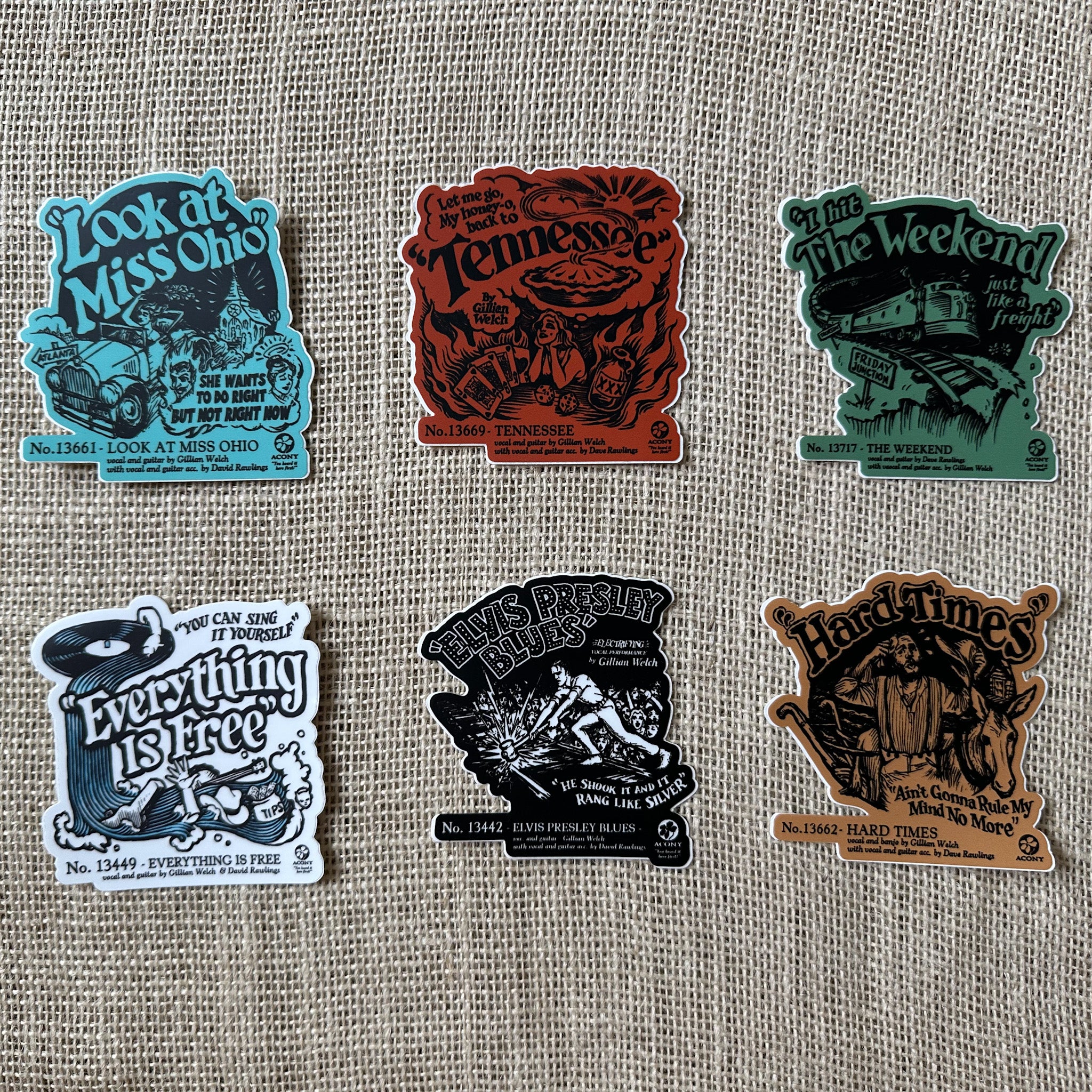 Song Series Sticker Pack