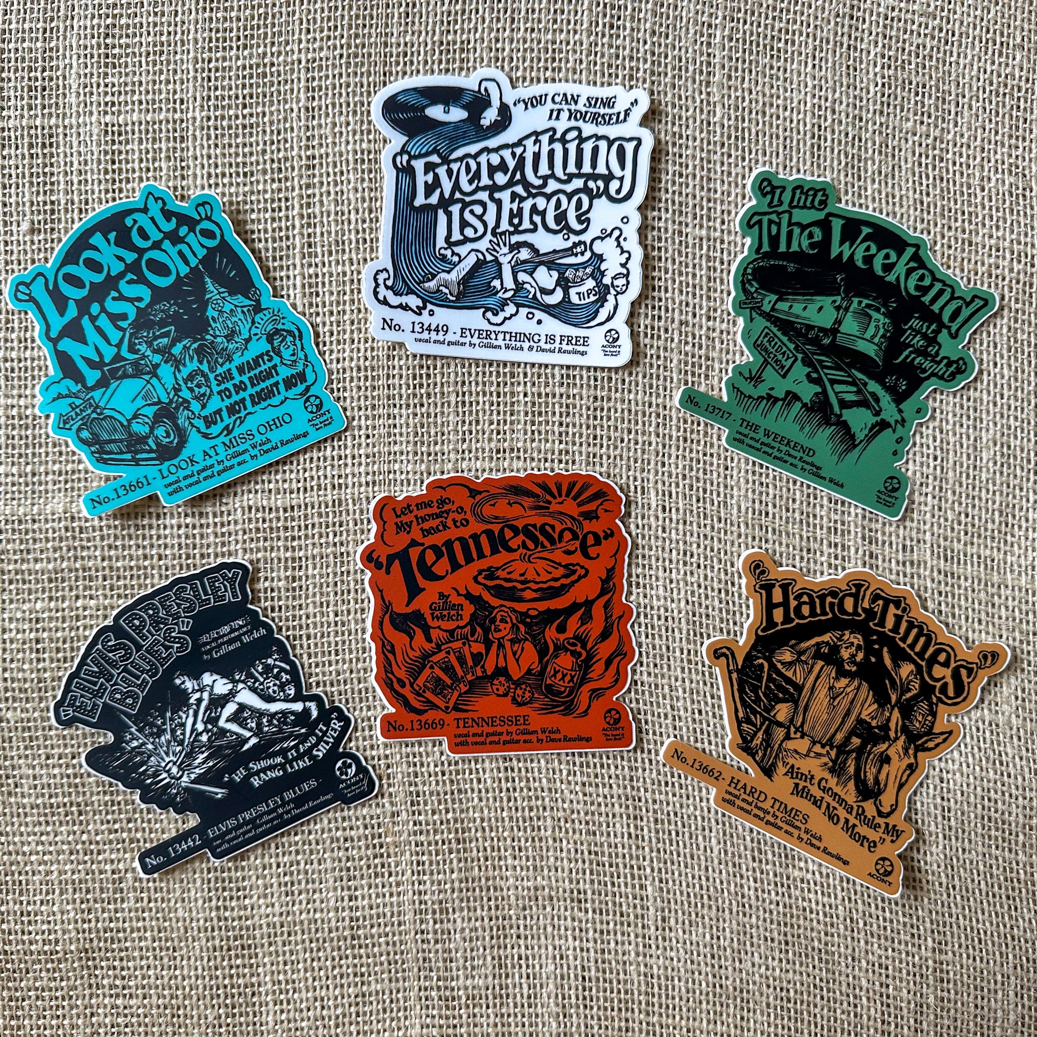 Song Series Sticker Pack