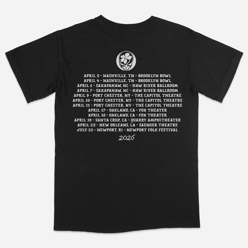 2026 Black Acoustic Reckoning Tour Tee