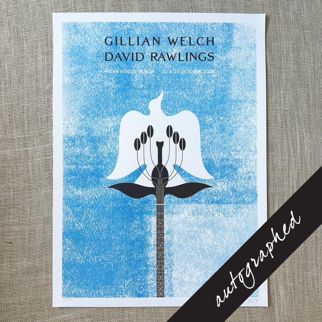 October 22 & 23, 2025 - Dublin, Ireland at Vicar Street - Show Poster SIGNED