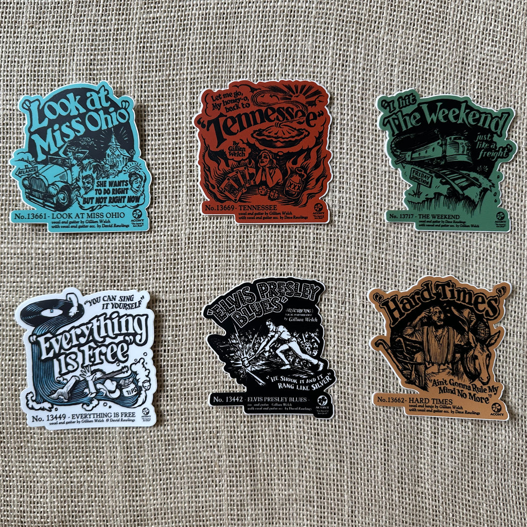 Song Series Sticker Pack