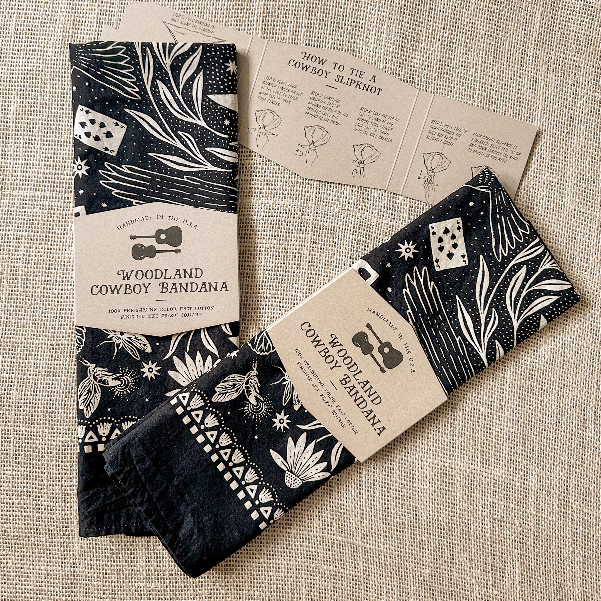 Woodland Cowboy Bandana – Acony Records Online Store