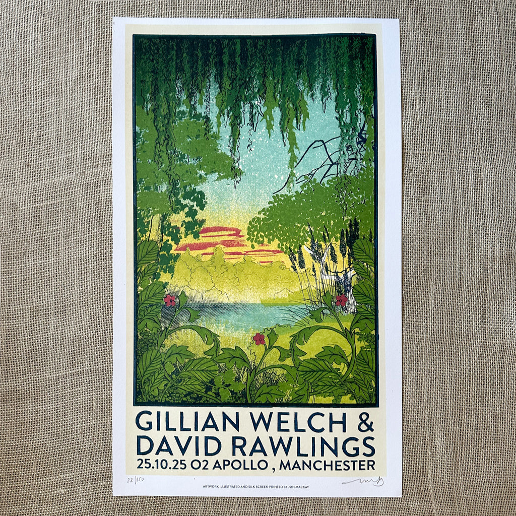 October 25, 2025 - Manchester, UK at the 02 Apollo - Show Poster