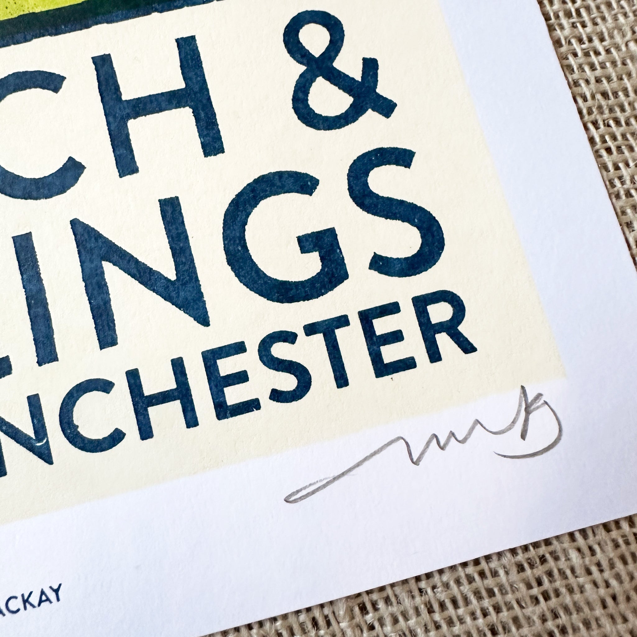 October 25, 2025 - Manchester, UK at the 02 Apollo - Show Poster