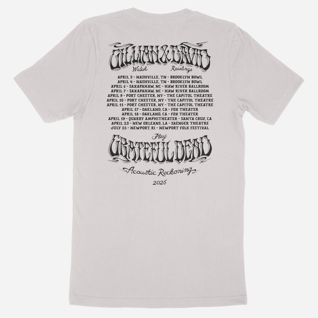 2026 Acoustic Reckoning Bootleg Tour Tee