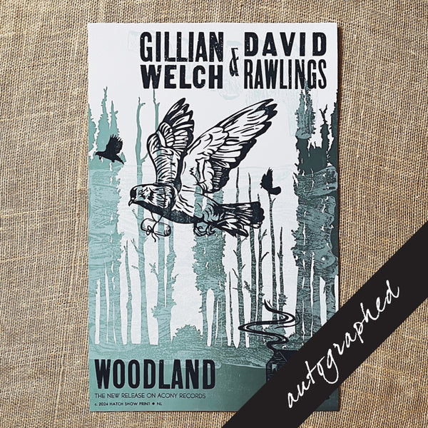 Woodland - Official Release Hatch SIGNED