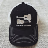 Black "Boots 2" Trucker Hat
