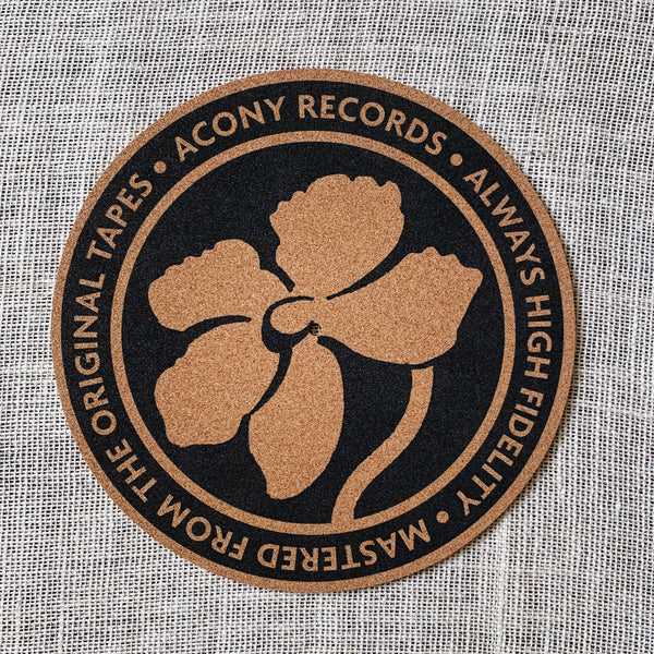 Acony Records Cork Turntable Slipmat